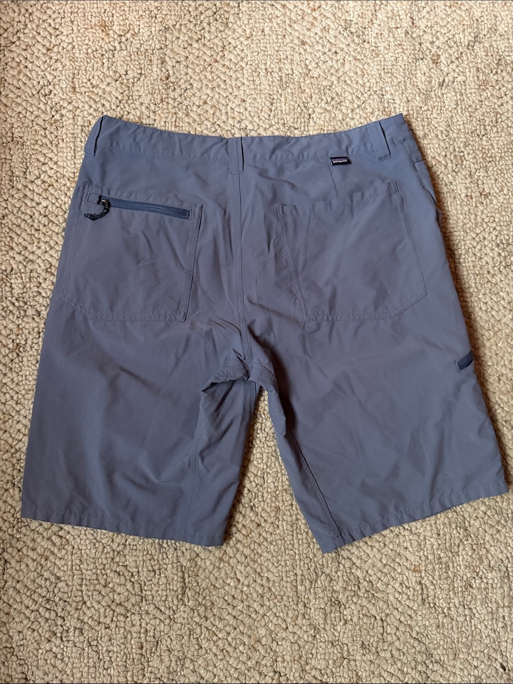 Patagonia Blue Men's Hybrid Performance Shorts - Picture 5 of 8